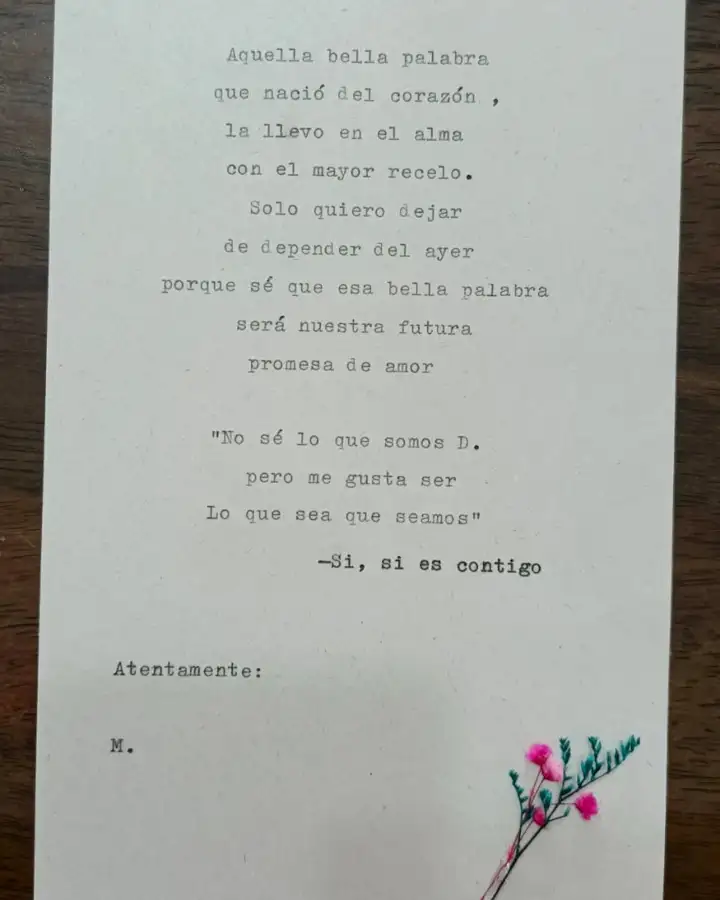 Poema de amor